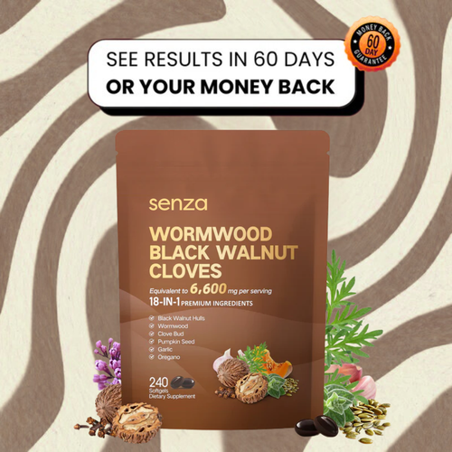Senza Wormwood Black Walnut Cloves Softgels