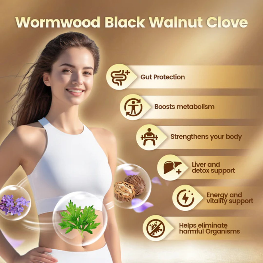 Senza Wormwood Black Walnut Cloves Softgels