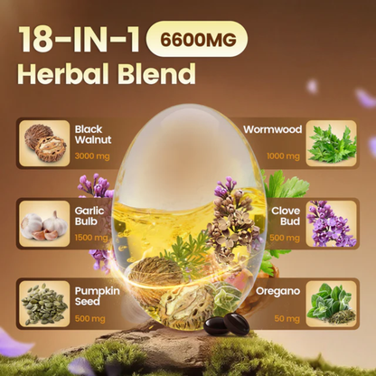 Senza Wormwood Black Walnut Cloves Softgels